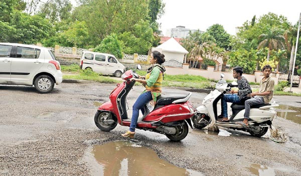 Battered roads prove perilous