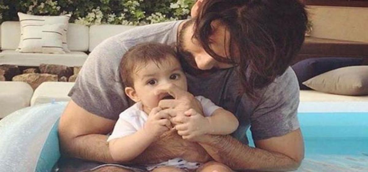 When Shahid shared pool time with daughter Misha