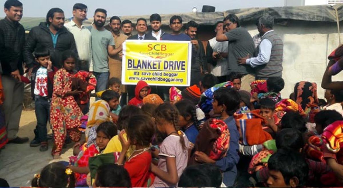 Woolens and Blankets Distributed to Under Privileged Children