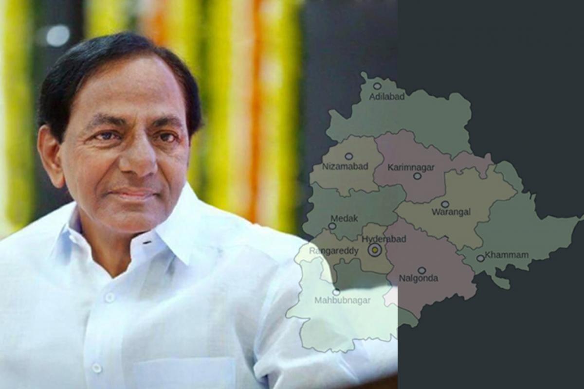 KCR to announce 24 districts in Telangana by Dasara