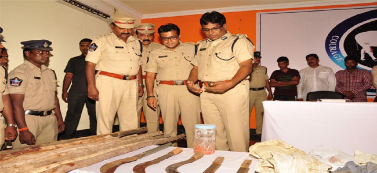 Police nab 14 suspects Vemavaram twin murders
