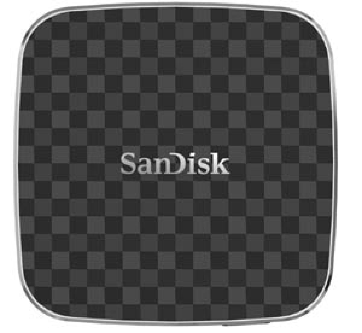 SanDisk unveils wireless mobile flash drive