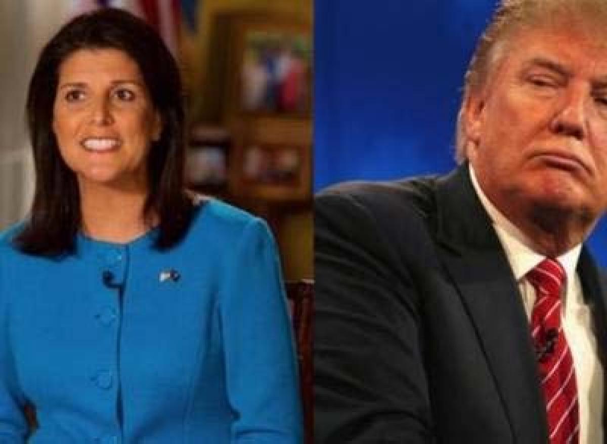 Nikki Haley caught in Trumps crosshairs