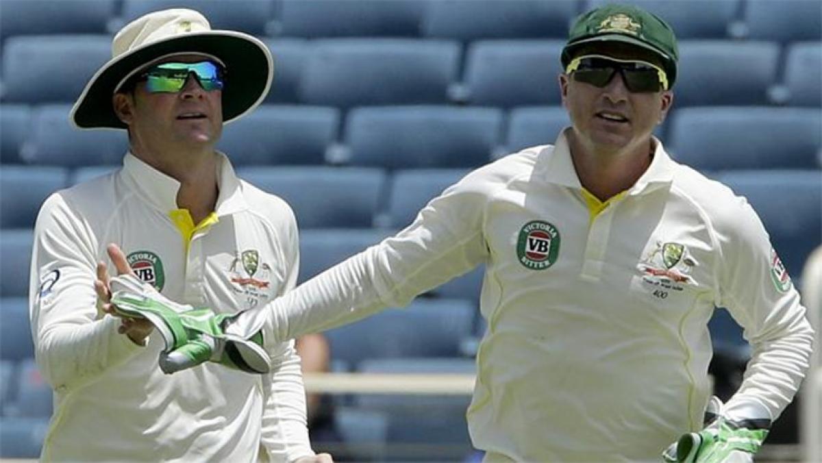 Australian cricketer Michael Clarke hints at Haddin retirement