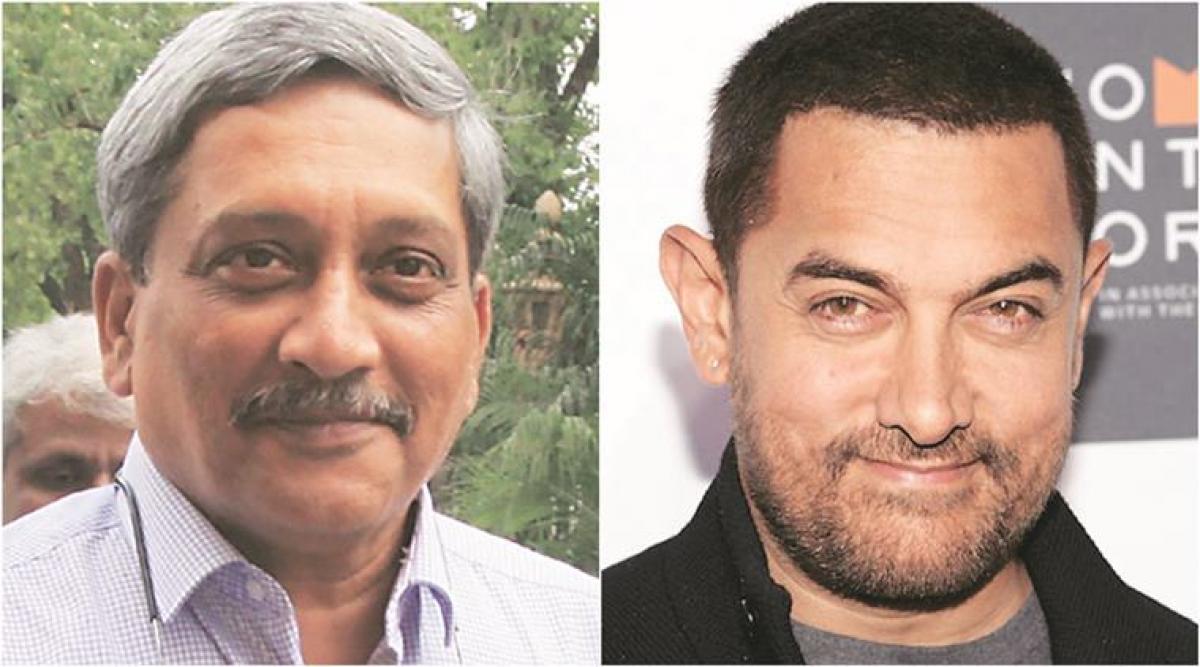 Parrikar takes a tig at Aamir Khans controversial remark on intolerance