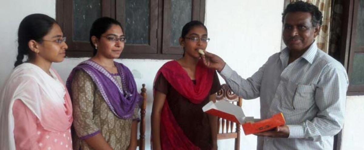 Driver’s daughter gets 8th rank in Eamcet 3