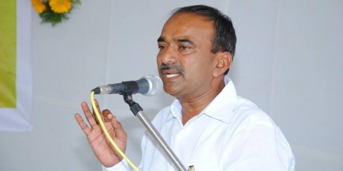 Etela Rajender: Mission Bhagiratha works will be completed by December