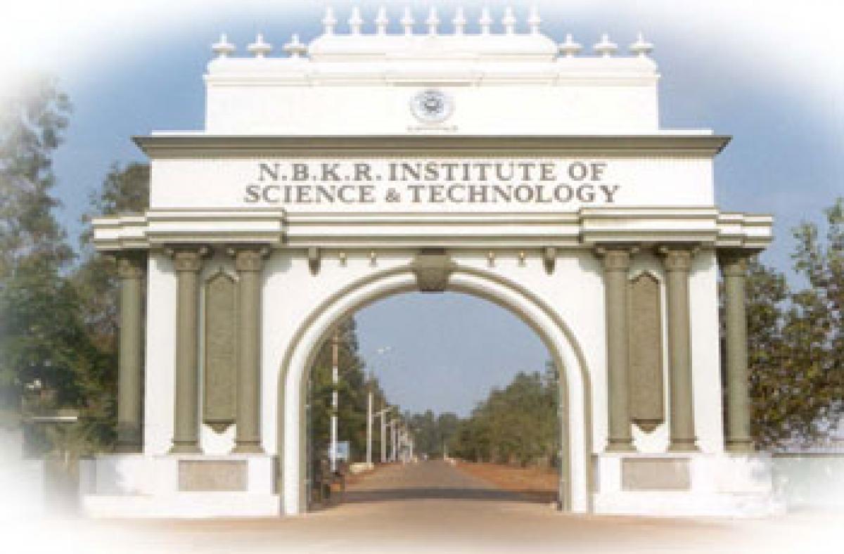 NBKR Engineering College selected as Centre for Potential Excellence