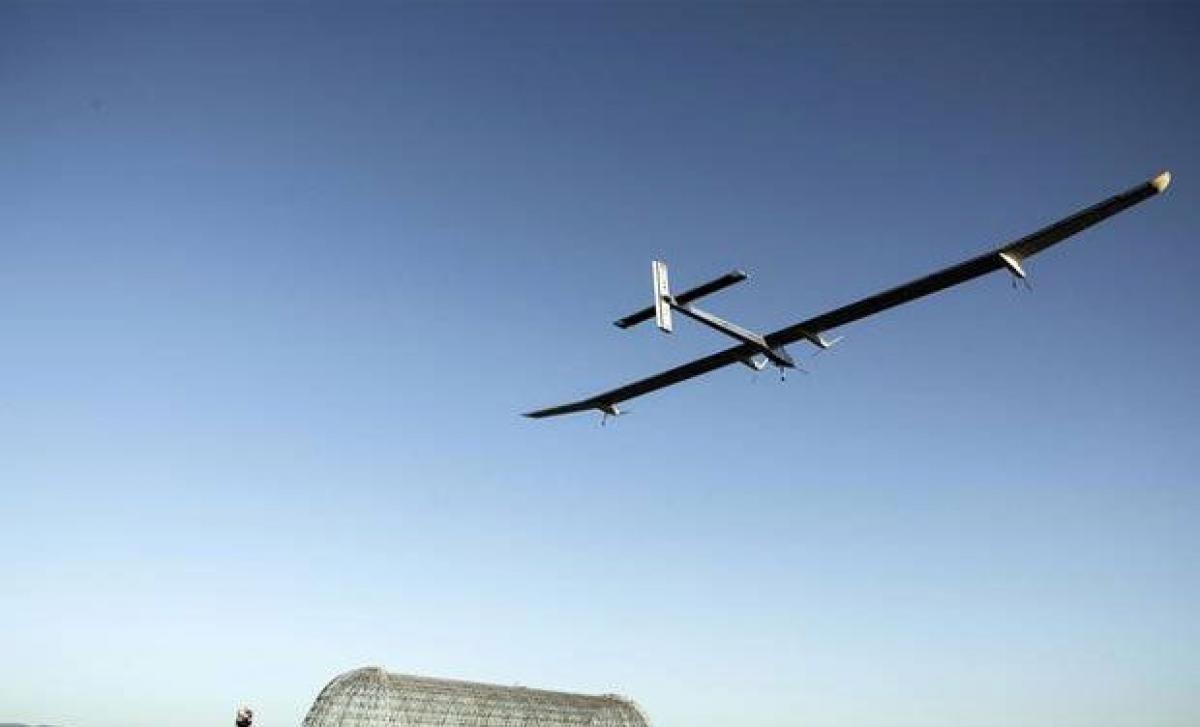 Solar Impulse leaves Japan on delayed Pacific flight