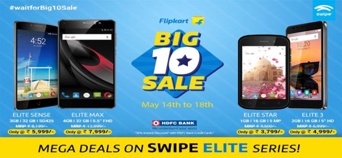 Swipe ELITE series made even more affordable in the FLIPKART Big 10 Sale!