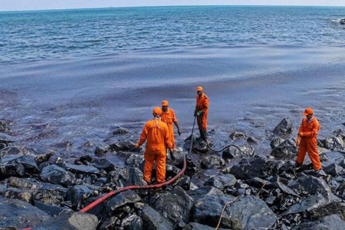 Chennai oil spill: Over 90% of clean-up work over, remaining to be finished shortly