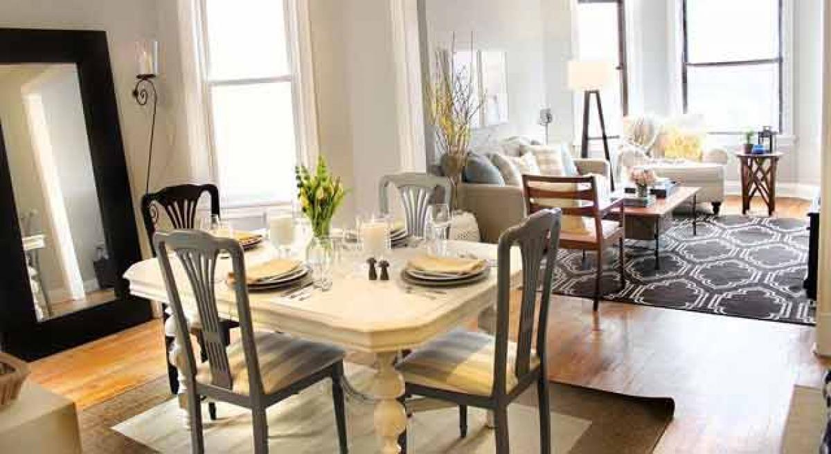 Make the most of a small dining room