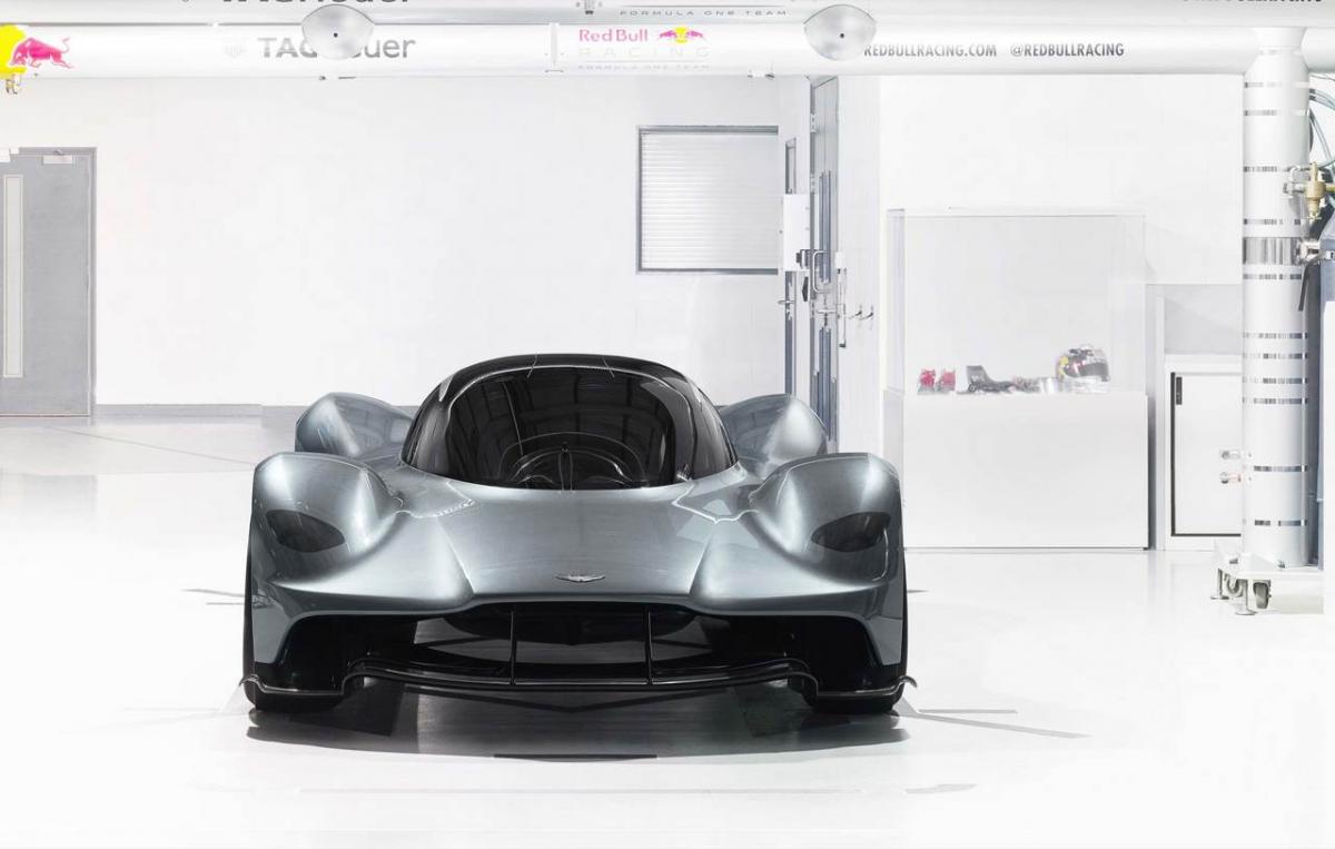 A glimpse of Aston Martin Red Bull hypercar AM-RB-001