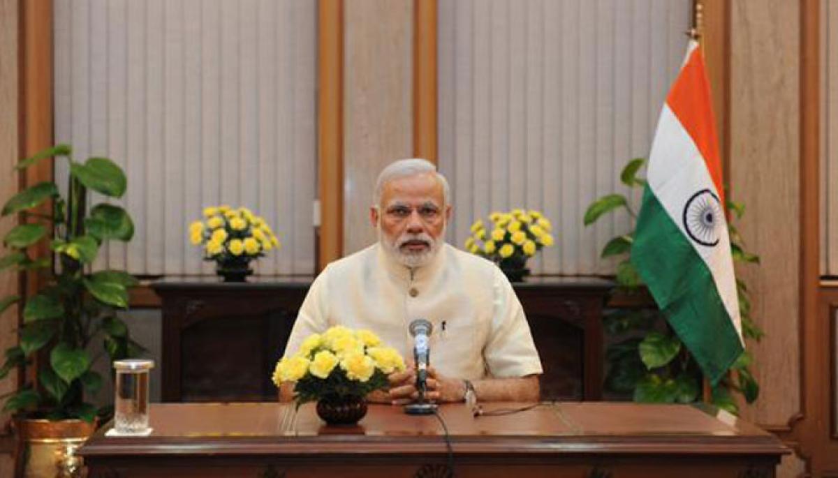 PM Modi begins 11th Mann ki Baat