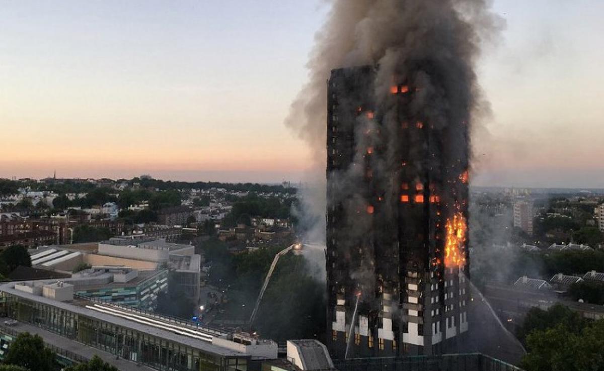 Deaths Reported In London Tower Fire, Eyewitnesses Say People Fell Out