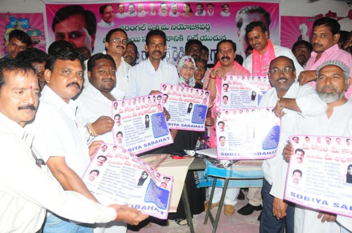 TRS workers told to make govt programmes popular