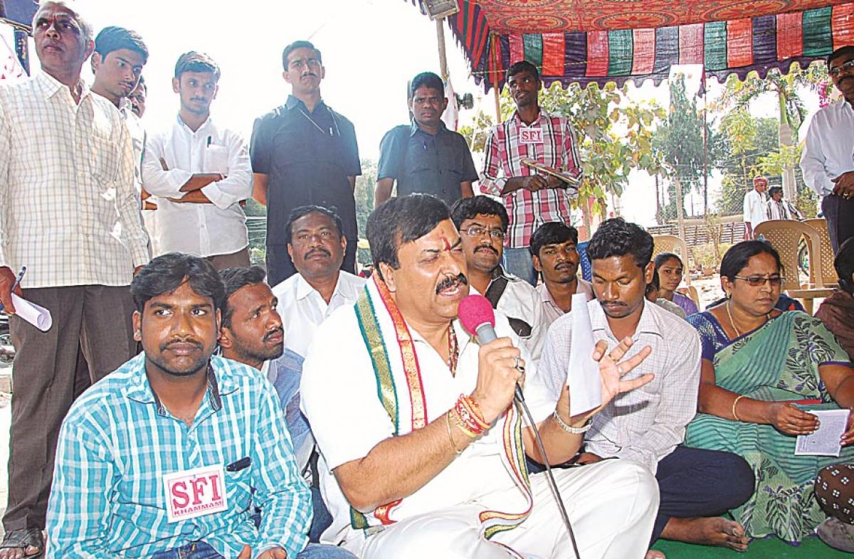 TRS apathy towards students flayed