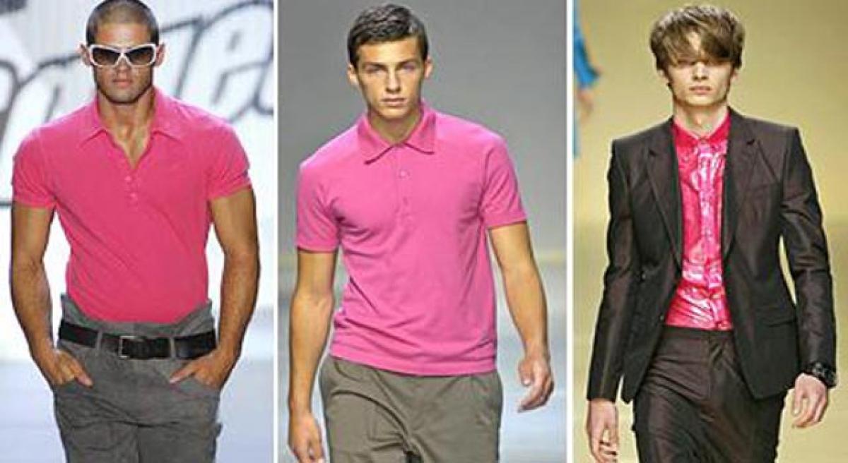 How men can incorporate pink in their wardrobe