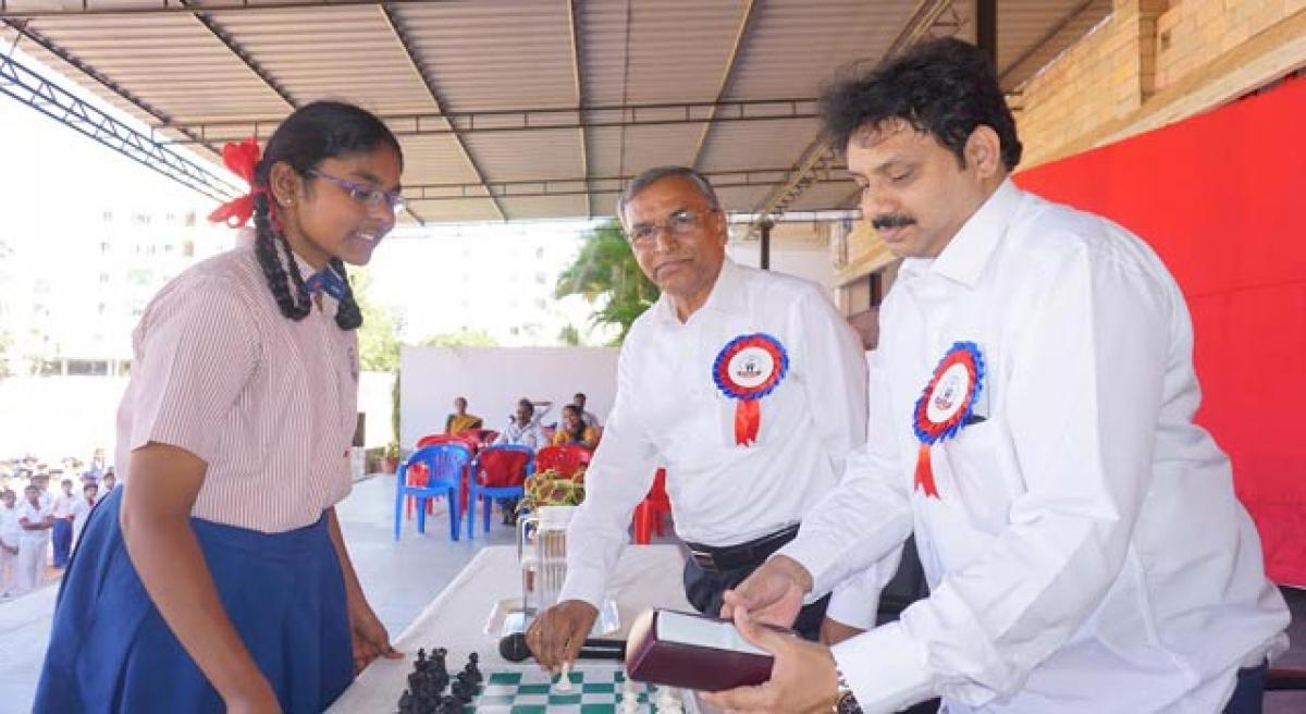 Devasia School chess gets a flying start