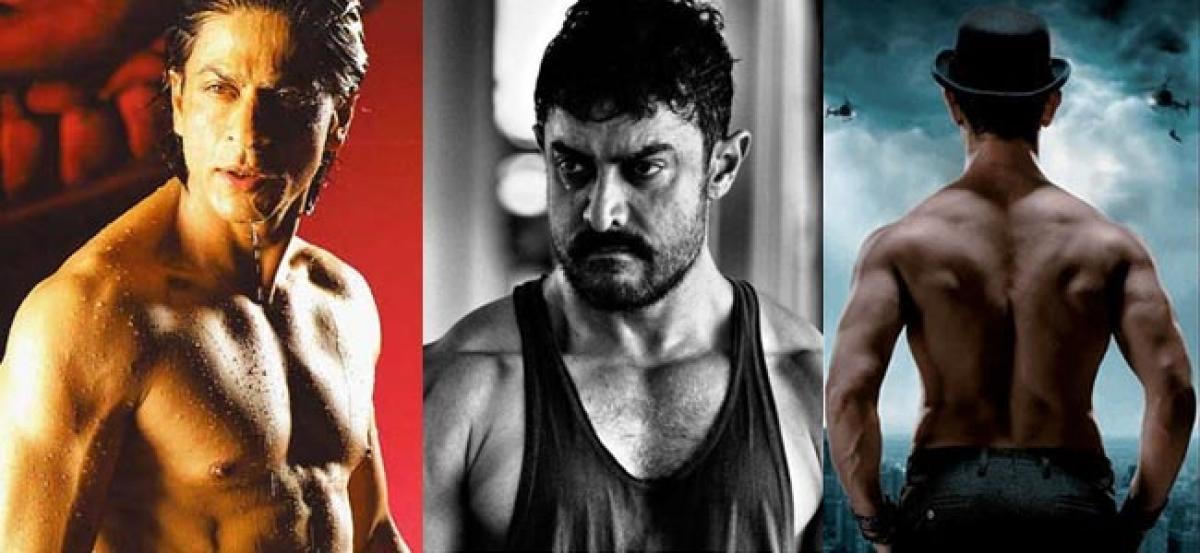 When it comes to body fitness, Aamir better than SRK?
