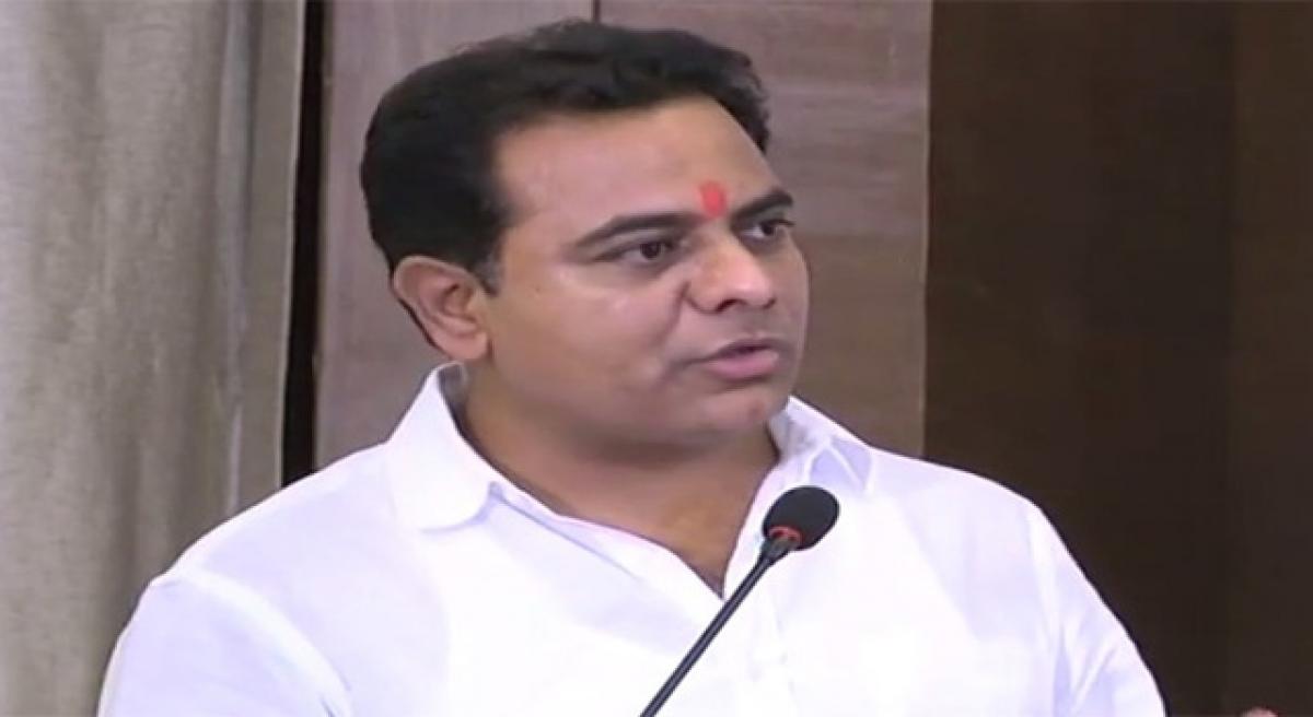 KTR lures Softbank for investments in Telangana