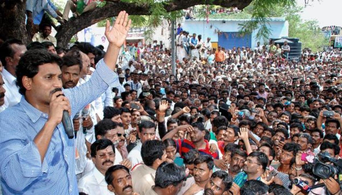 YS Jagan demands TDP Govt to address farmers concerns