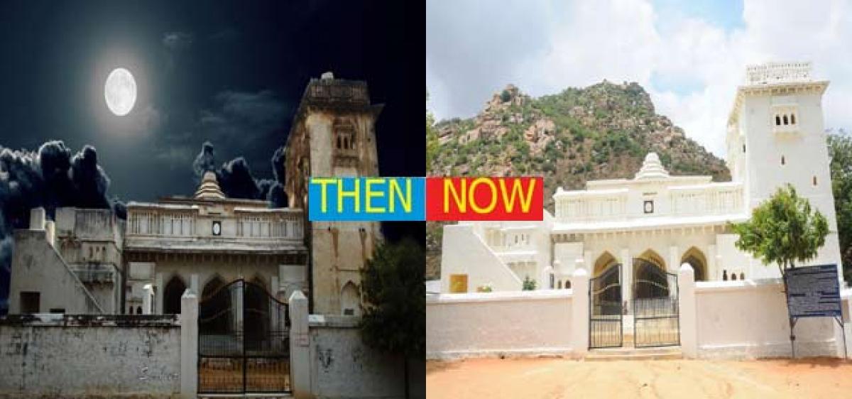 Ancient Gagan Mahal regains its beauty