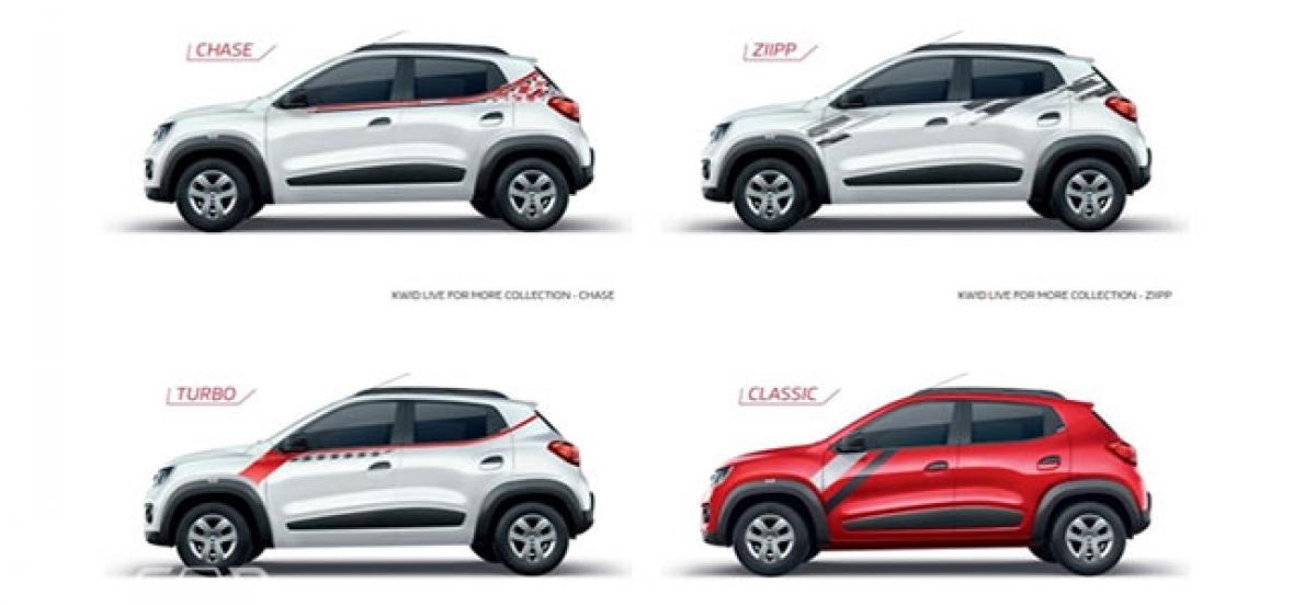 7 New Graphic Designs For Renault Kwid Live For More Edition