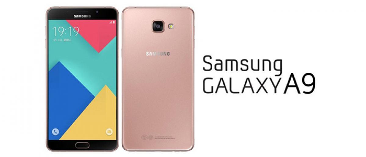 World’s first smartphone with 4-rear cameras, Samsung Galaxy A9, to launch in India