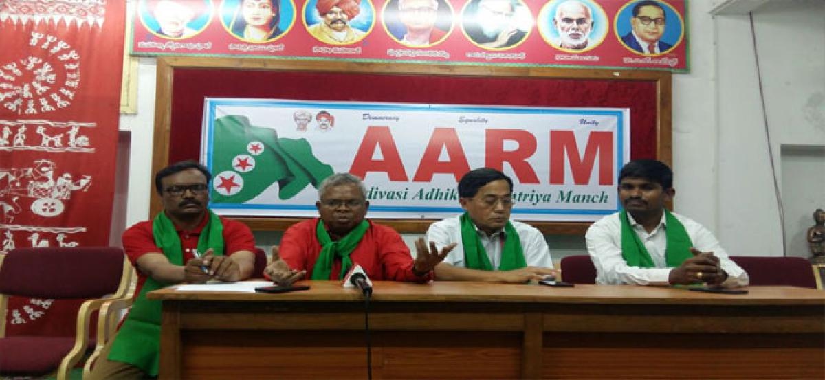 AARM demands implementation of Forest Rights Act