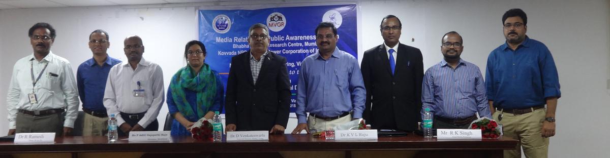 MVGR conducts awareness camp on Atomic Energy for National Development