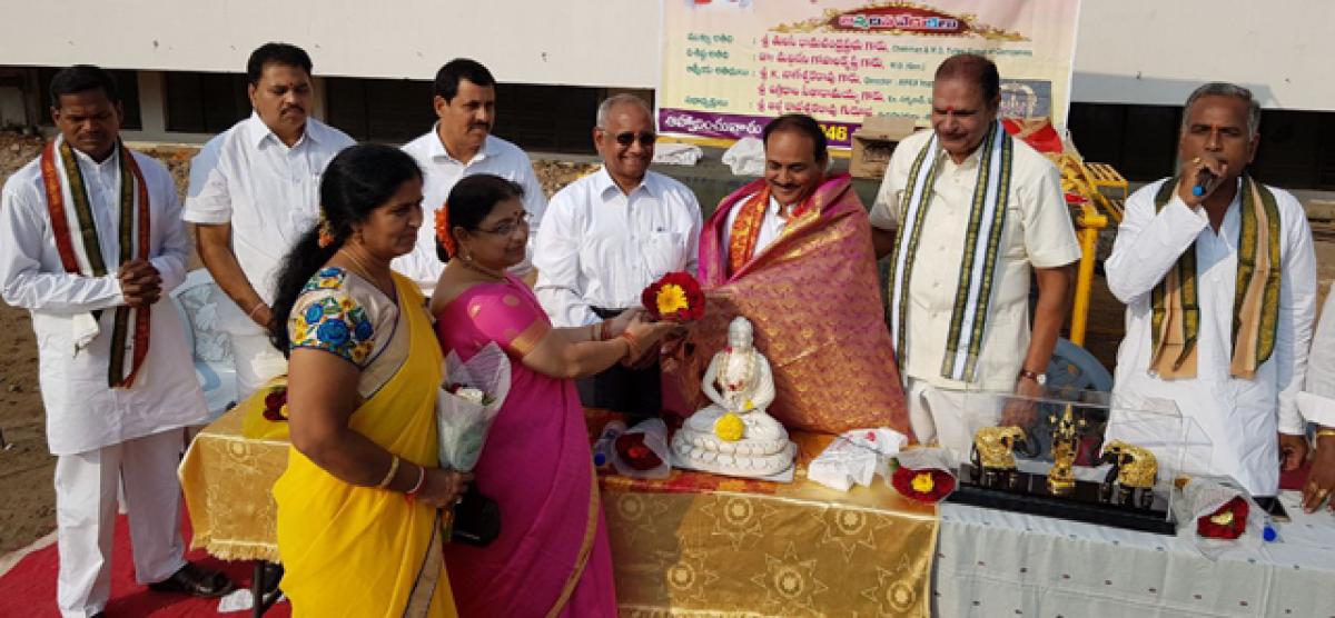 Yoga guru Alla Rajeswara Rao’s birthday celebrated