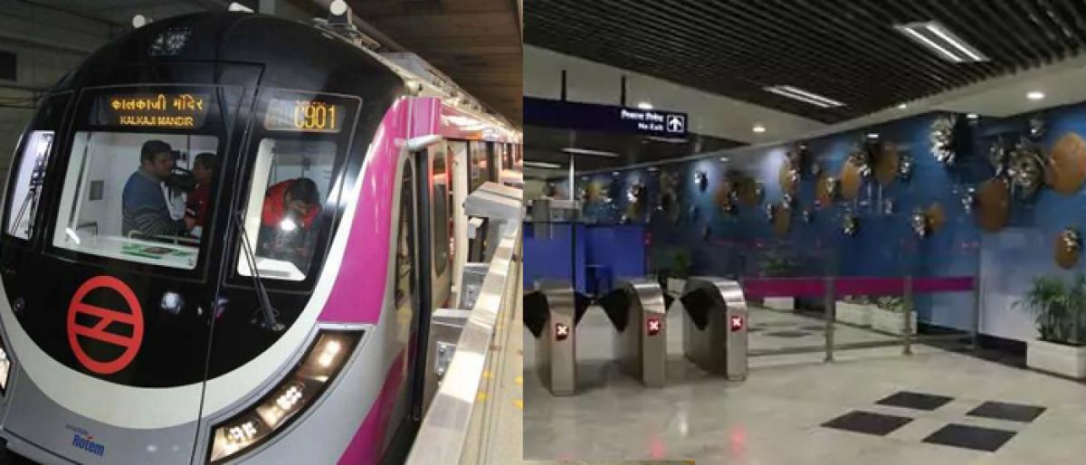 16 new AFC gates at interchange stations on Magenta Line