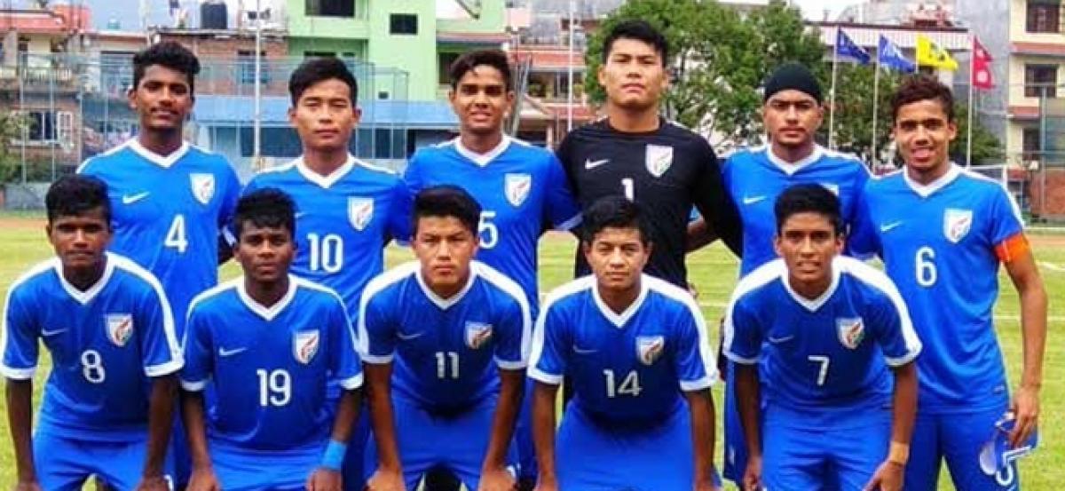 U-16 Qualifiers: India gear up for Nepal test