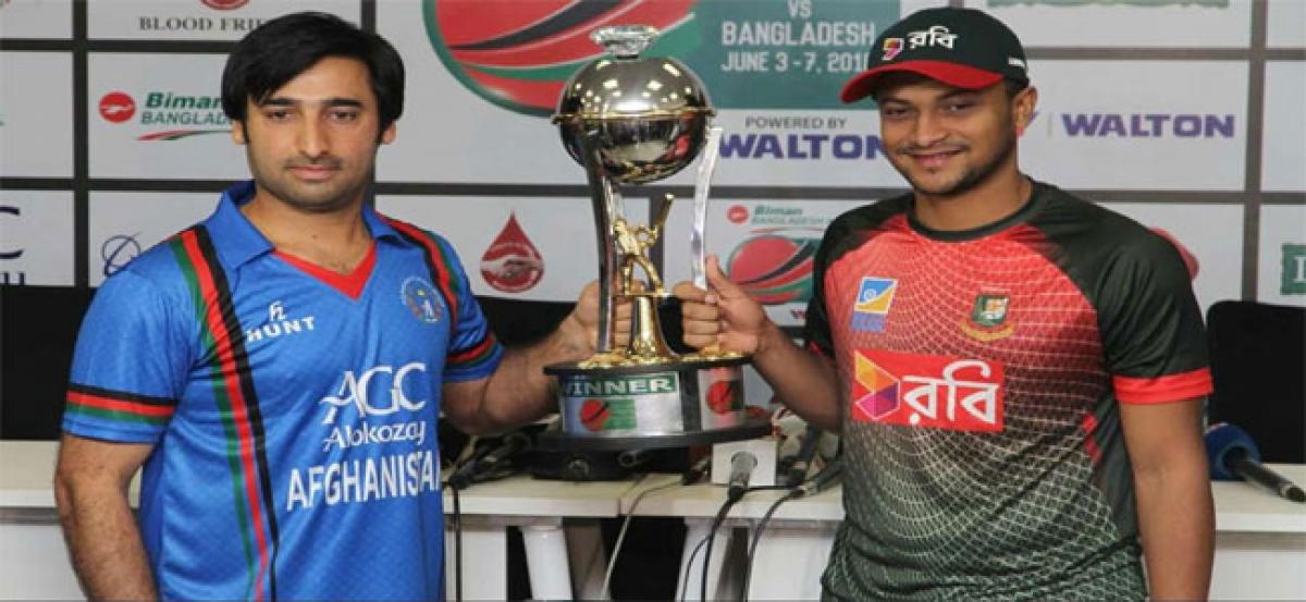 Afghan - Bangla T20s from today