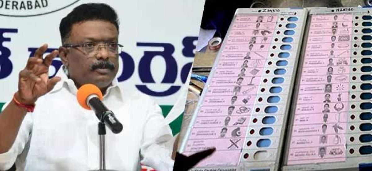 Telangana elections: AICC appeals to EC to withdraw pink ballot papers