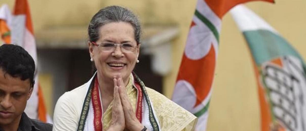 Sonia Gandhi to enthuse Congress cadre