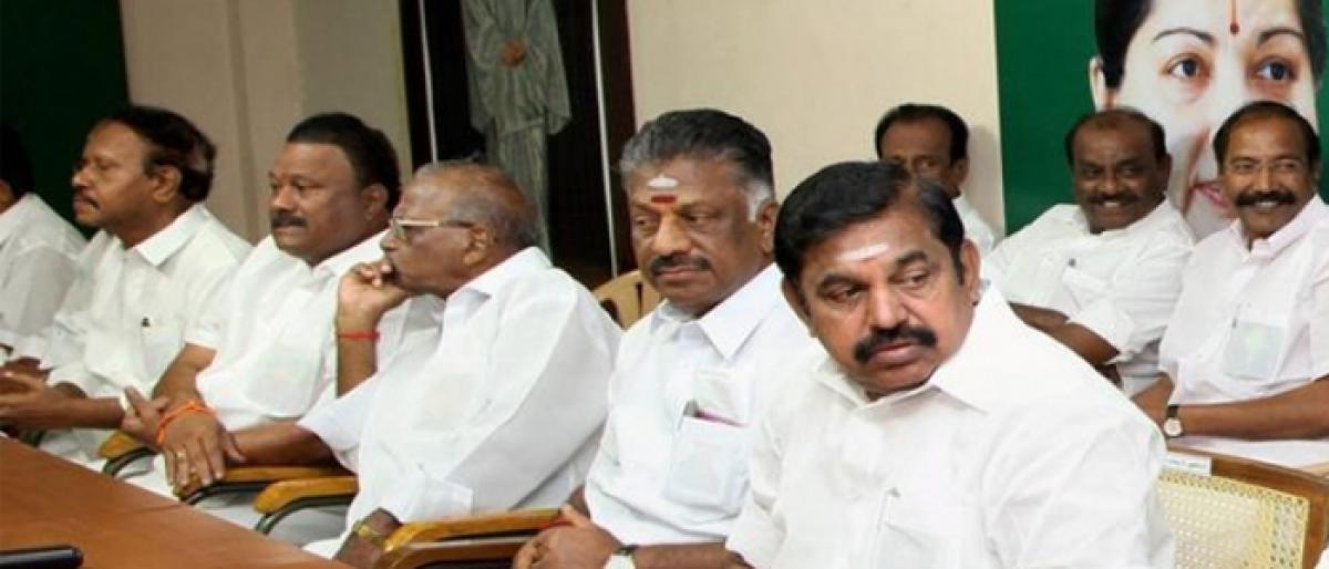 AIADMK allots bypoll duties for party leaders
