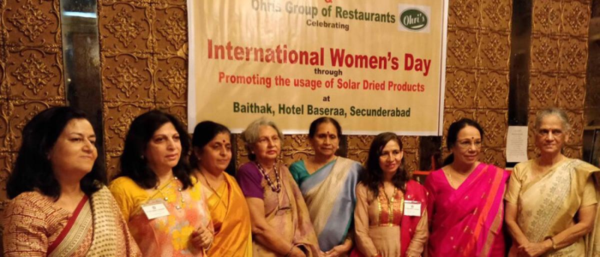 AIWC promotes solar-dried veggies and fruits