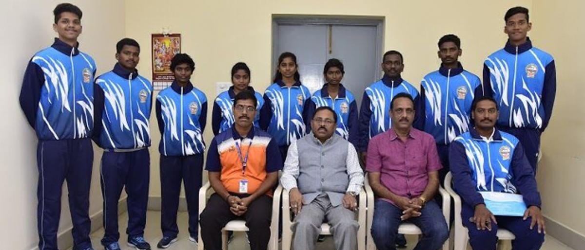 AKNU team selected for rifle shooting
