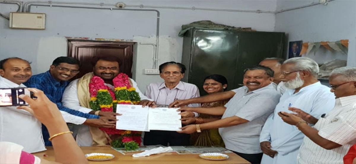 `10 lakh granted for community hall