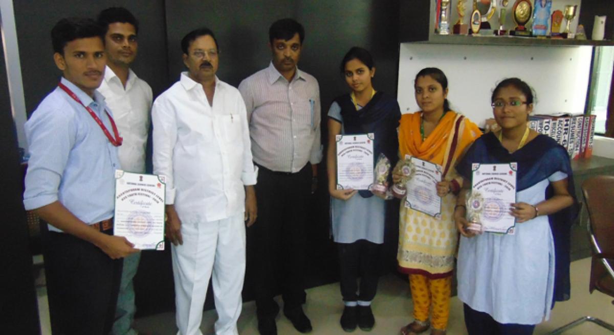 Students of ALITS bag prizes in NSS youth fest