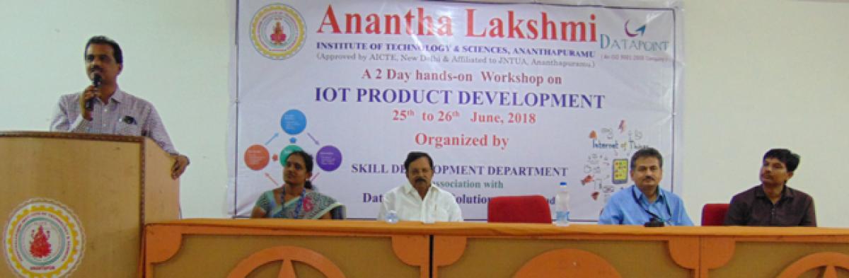 Workshop on IoT conducted at ALITS