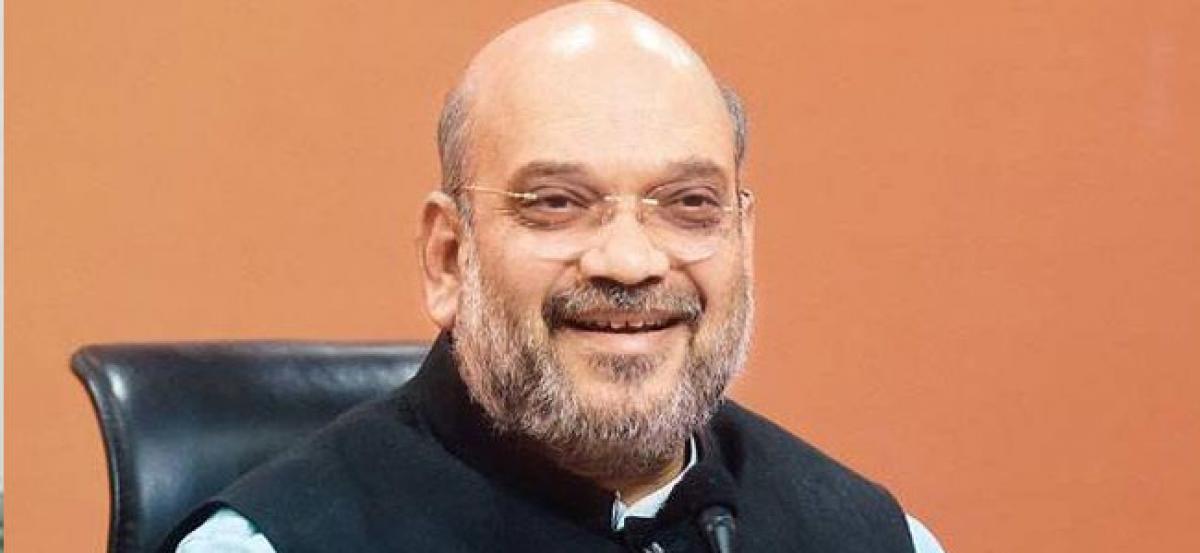 Amit Shah, ministers meet RSS functionaries