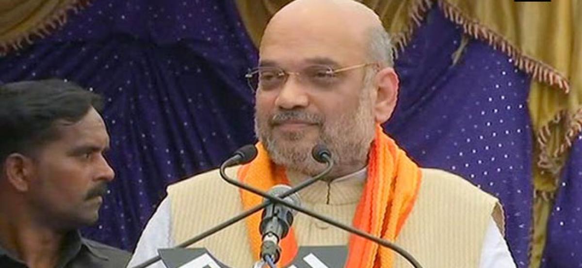 I made mistake, but Karnataka will not: Amit Shah on his gaffe