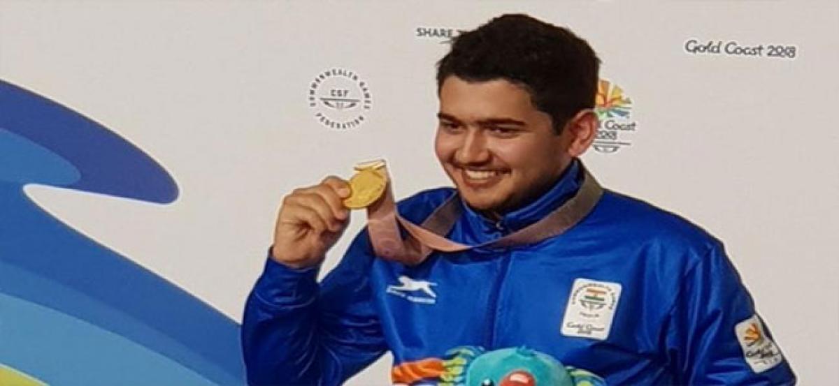 15-year-old shooter picks gold in 25m Rapid Fire Pistol