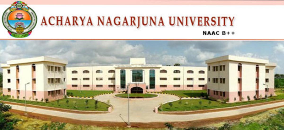 Interviews for teaching posts in Acharya Nagarjuna University
