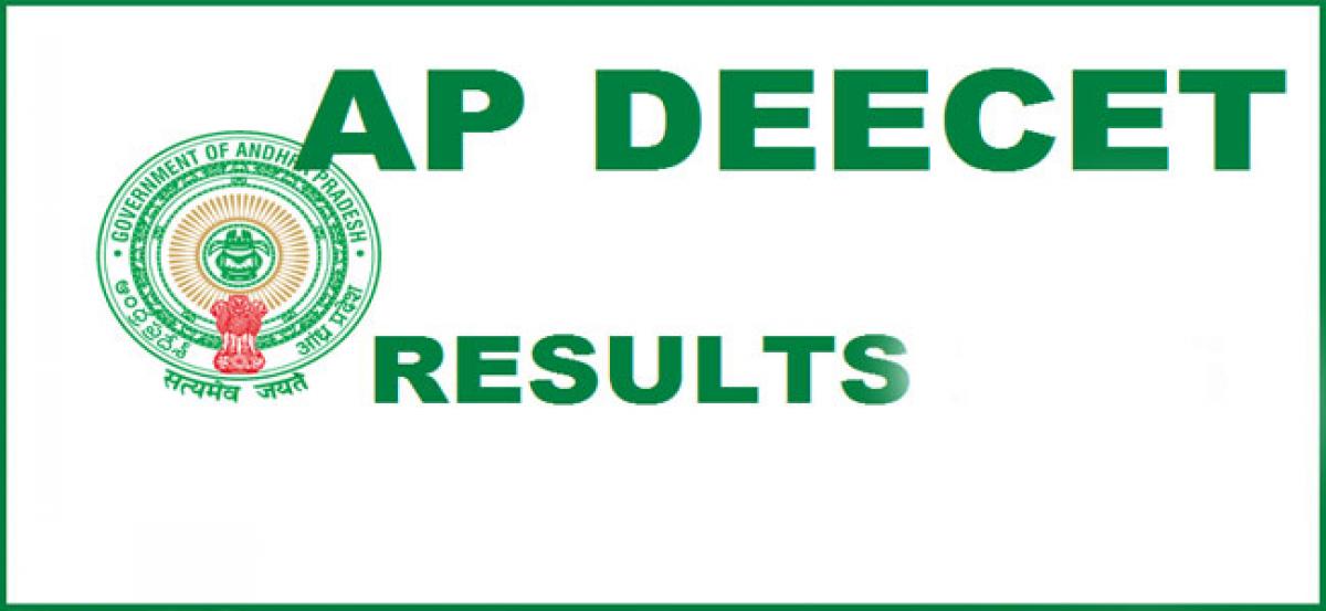 AP DEECET Results 2018 Declared