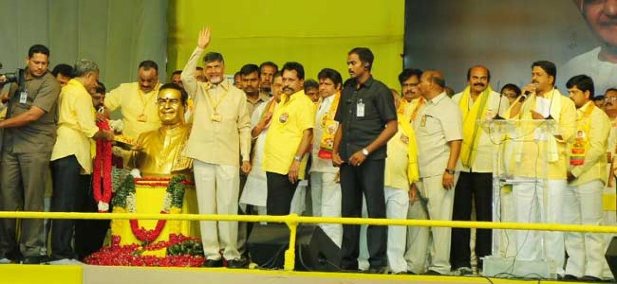 No Sanctity to laws enacted in Parliament : Chandrababu