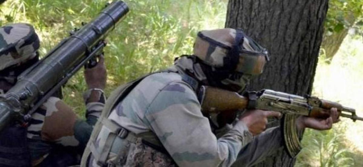 Army commando injured in gunfight with terrorists in J&K